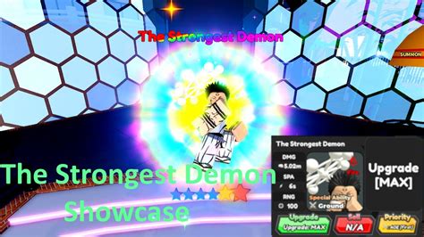 New 6 Star The Strongest Demon Sukuna Showcase Stardust Unit All Star Tower Defense Roblox