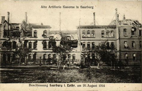 Sarrebourg Saarburg I L Alte Artillerie Kaserne Sarrebourg