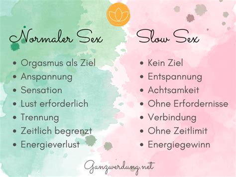 Slow Sex zur Heilung Deiner Sexualität