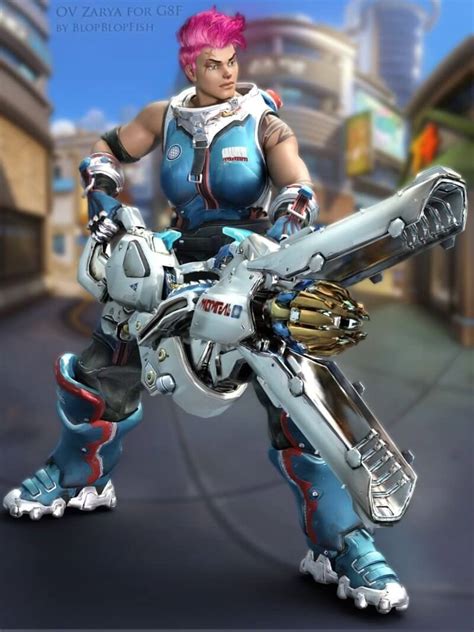 Zarya Overwatch For G8 Female Daz Content By Bigmadbruh112