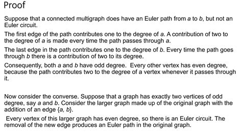 Euler Paths And Circuit Theorem Pptx