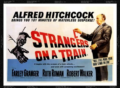 Strangers On A Train01 Alfred Hitchcock Posters Strangers On A Train