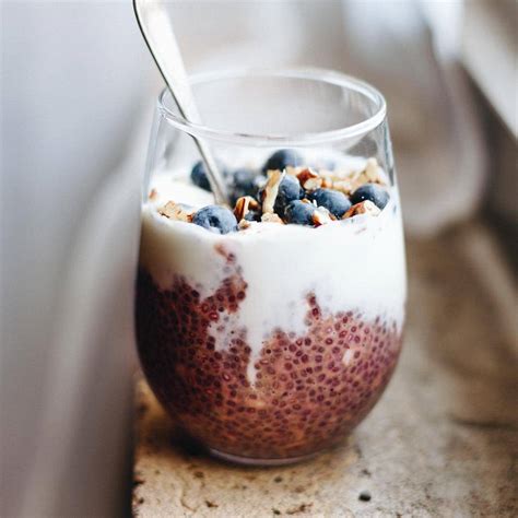 Berry Chia Overnight Oats Recipe Pinch Of Yum