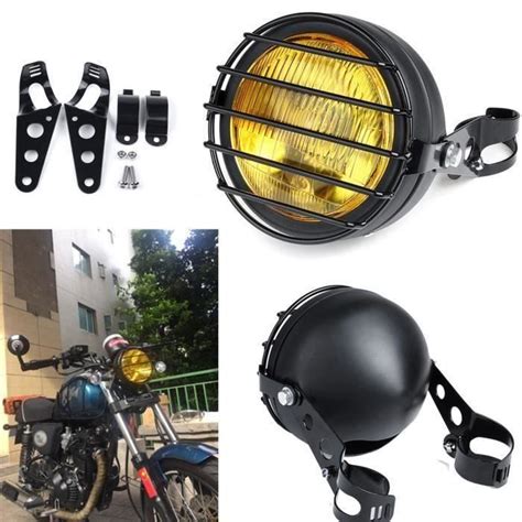 Phare Moto 6 5 Pouces LED Projecteurs Phare De Moto Universelle Avec