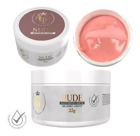 Gel LED y UV Nude Hard de 25 g para extensiones de uñas Agl Nails