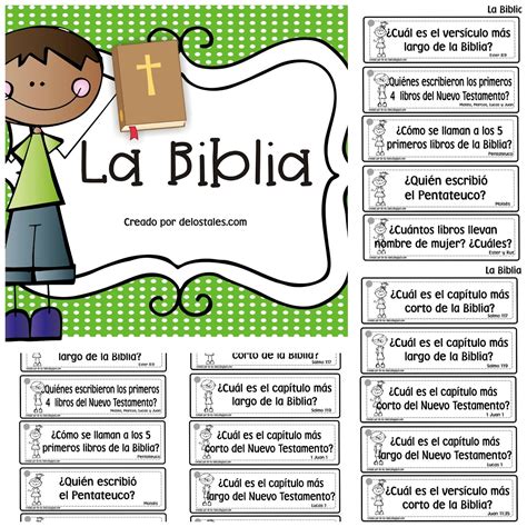 Libros De La Biblia Lecciones B Blicas Para Ni Os Lecciones Para