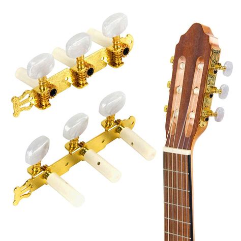 Clavijas de afinación de guitarra 3L 3R clavija Grandado