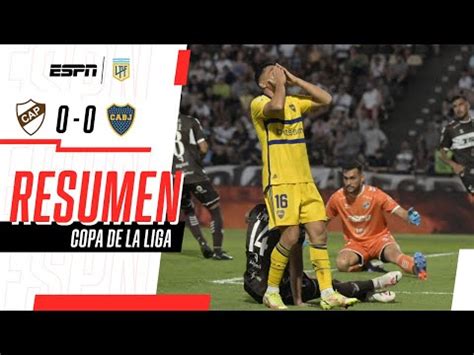 Boca Vs Platense 0 0 Resumen Incidencias De La Copa De La Liga