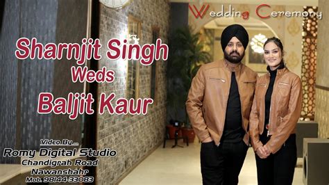 Sharnjit Singh Baljit Kaur Romy Photography Wedding