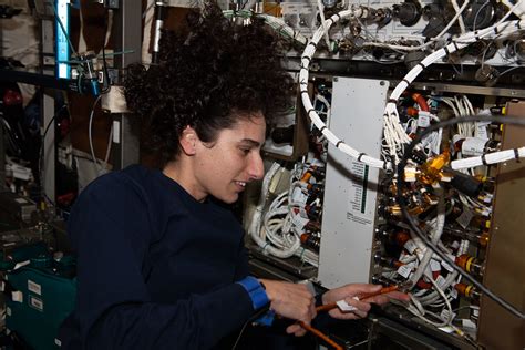 NASA Astronaut Jasmin Moghbeli Works On The Materials Scie Flickr