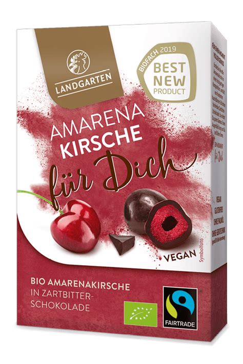 Amarena Kirsche für Dich Landgarten at Bio Snacks seit 1989