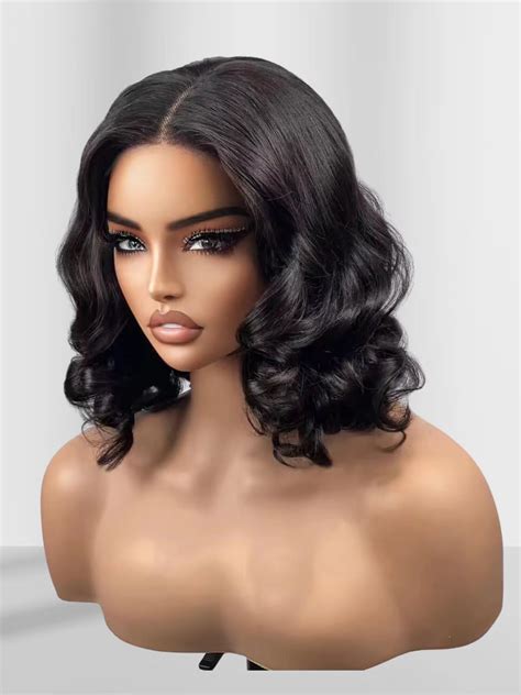 Amazon Flybao Glueless Bob Wig Human Hair Hd Lace Front Pre