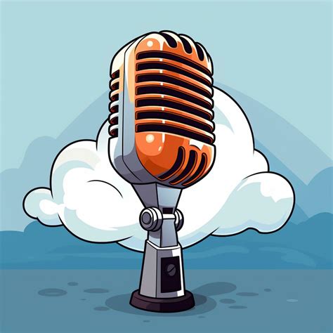 podcast microphone animation art on background 31728229 Stock Photo at Vecteezy