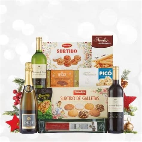 Coffret De Noël Gastronomie Espagnole Chorizo Ibérique Polvorones