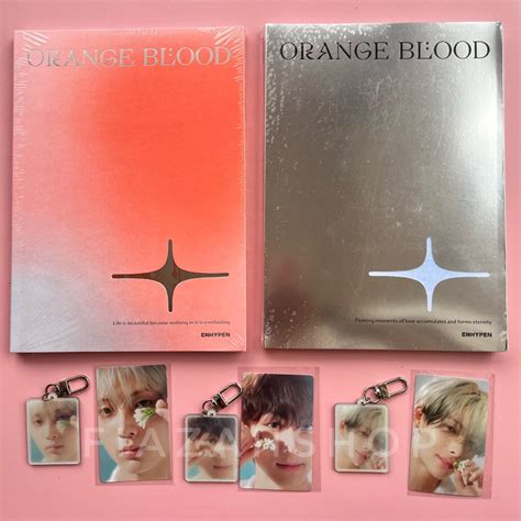 Enhypen Album ORANGE BLOOD Regular Ver Ksana Kalpa Sealed POB