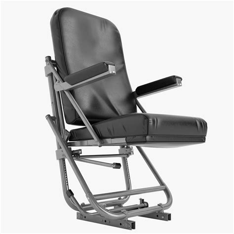 Airplane Pilot Chair 03 3d Model 49 Max Fbx Obj Free3d