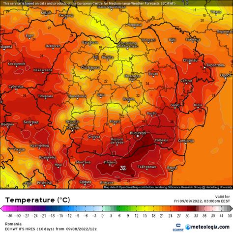 Prognoza Meteo Romania Septembrie Romania Weather Forecast