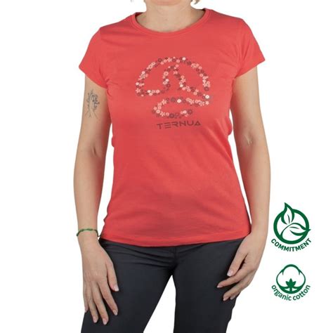 Ternua Camiseta Lutni Light Magma Rosa Mujer