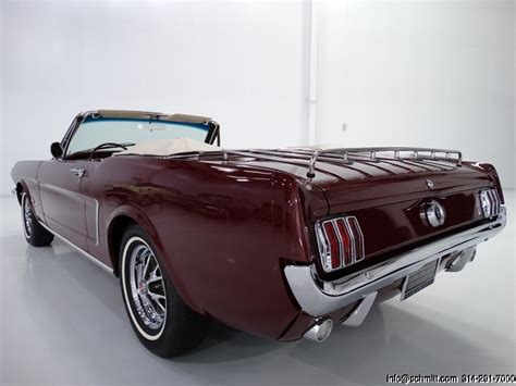 1965 Ford Mustang Convertible Daniel Schmitt And Co Classic Car Gallery