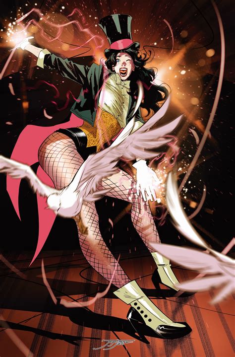 Zatanna Bring Down The House Dcs Backwards Speaking Magician Gets A