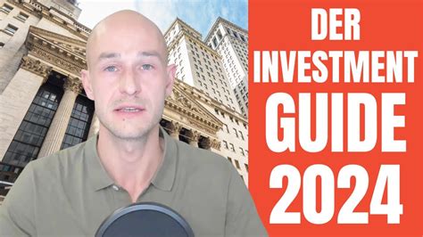 Investment Guide 2024 Investieren an der Börse für Einsteiger und