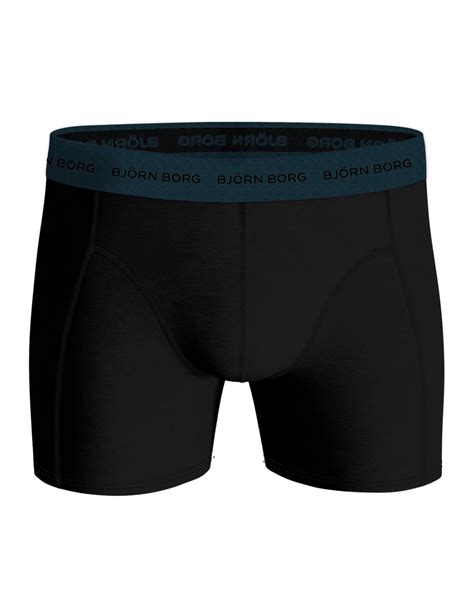 Bjorn Borg Heren Boxershort Pack Cotton Stretch Black Mp