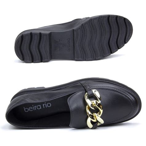 Sapato Mocassim Loafer Tratorado Beira Rio