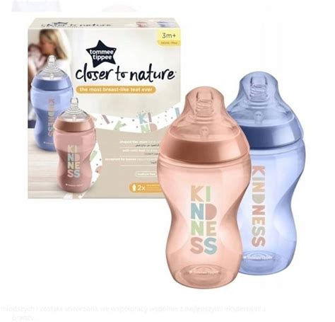 Tommee Tippee Easi Vent Butelka 340 Ml 2 Szt Tommee Tippee