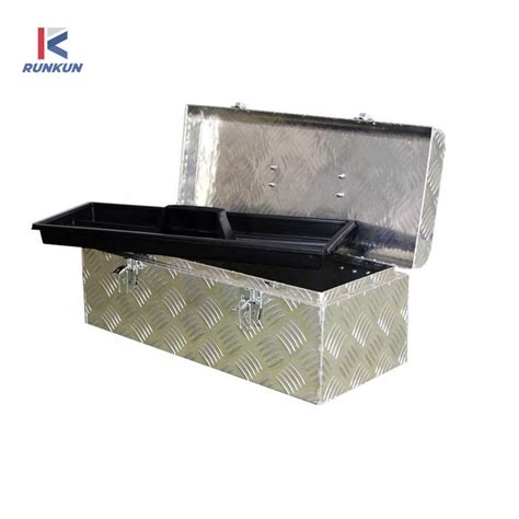 Aluminum Trailer Truck Pickup Tool Box Underbed Tongue Ute Truck