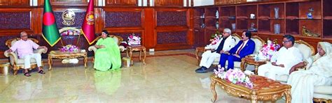 Speaker Pays Courtesy Call On President The Asian Age Online Bangladesh