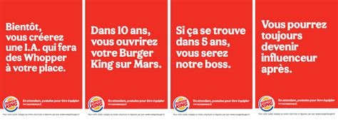 Notre Nouvelle Campagne De Recrutement Burger King Recrutez Nous