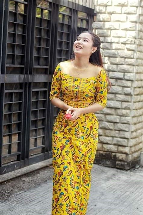 Pin By Fbs Kazou On Edited Selection India Traditional Dress Myanmar