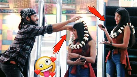 Varmala 😜 Prank On Cute Girls On Escalator Part 2 Epic Reactions