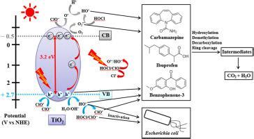 Solar Driven Photocatalytic Chlorine Activation For The Simultaneous