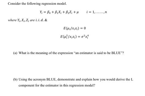 Answered Consider The Following Regression… Bartleby