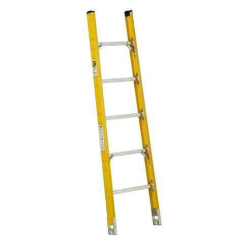 Werner Ft Fiberglass Tapered Sectional Ladder With Lb Load