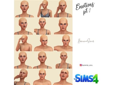 Emotions, One! - Los Sims 4 Download - SimsDomination | Sims 4, Sims, Emotions