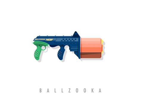 Nerf Ballzooka by Michael Lanning on Dribbble