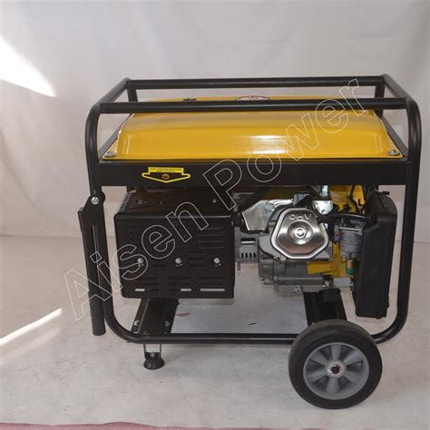 Taizhou Ac Kw Electric Start Single Phase Gasoline Generators Factory