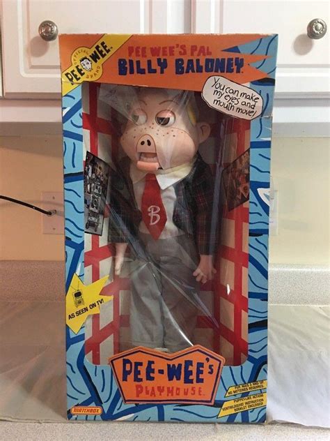 Billy Baloney Tall Puppet Pee Wee S Playhouse Matchbox