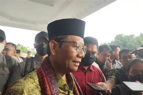 Hadir Dalam Dialog Kebangsaan Di Kota Serang Mahfud Md Ajak Masyarakat