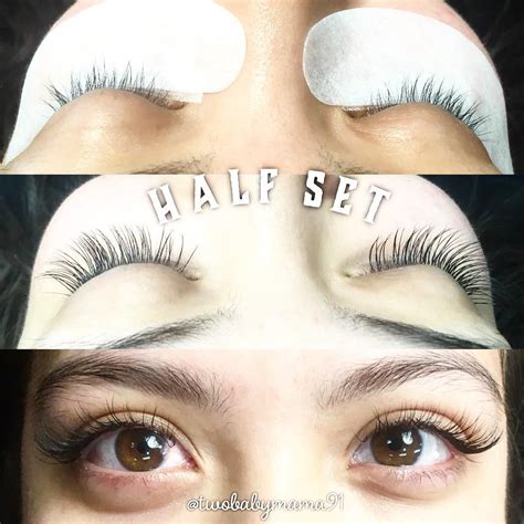 Half Set Eyelash Extensions