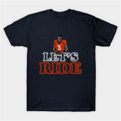 Russell Wilson "Let's Ride" - Russell Wilson - T-Shirt | TeePublic