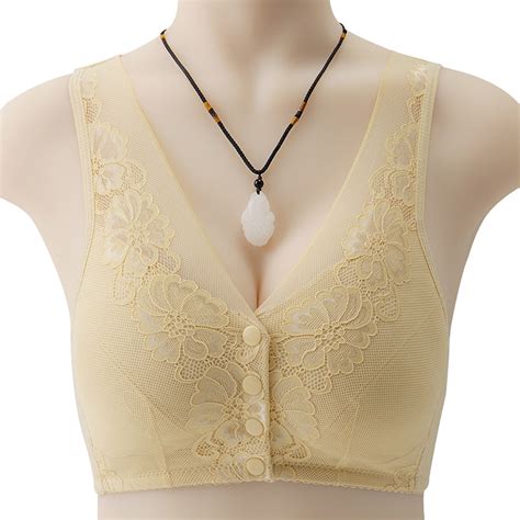 Wirefree Bras For Women Clearance AIEOTT Plus Size Full Coverage Front