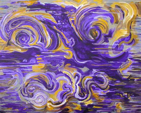 Painting : "Mindscape In Complementary Colors (Arabesque)" (Original ...