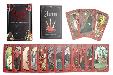 Horror Tarot Deck And Guidebook Book Summary Video Official