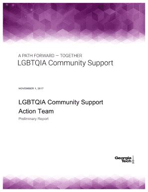 Fillable Online Lgbtqia Community Support Fax Email Print Pdffiller