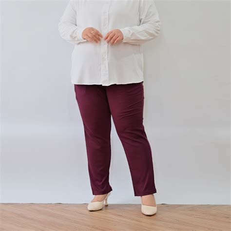 Jual Marchemode Flexy Pants Celana Panjang Knit Basic Formal Nyaman