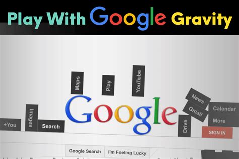 Discover the Wonders of Google Gravity Trick | All Perfect Stories | by ...