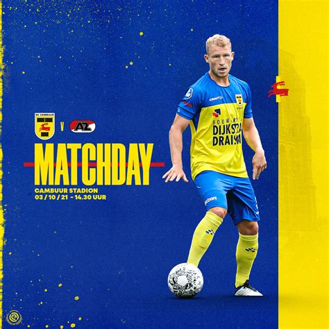 Matchday Sc Cambuur Az · Sc Cambuur